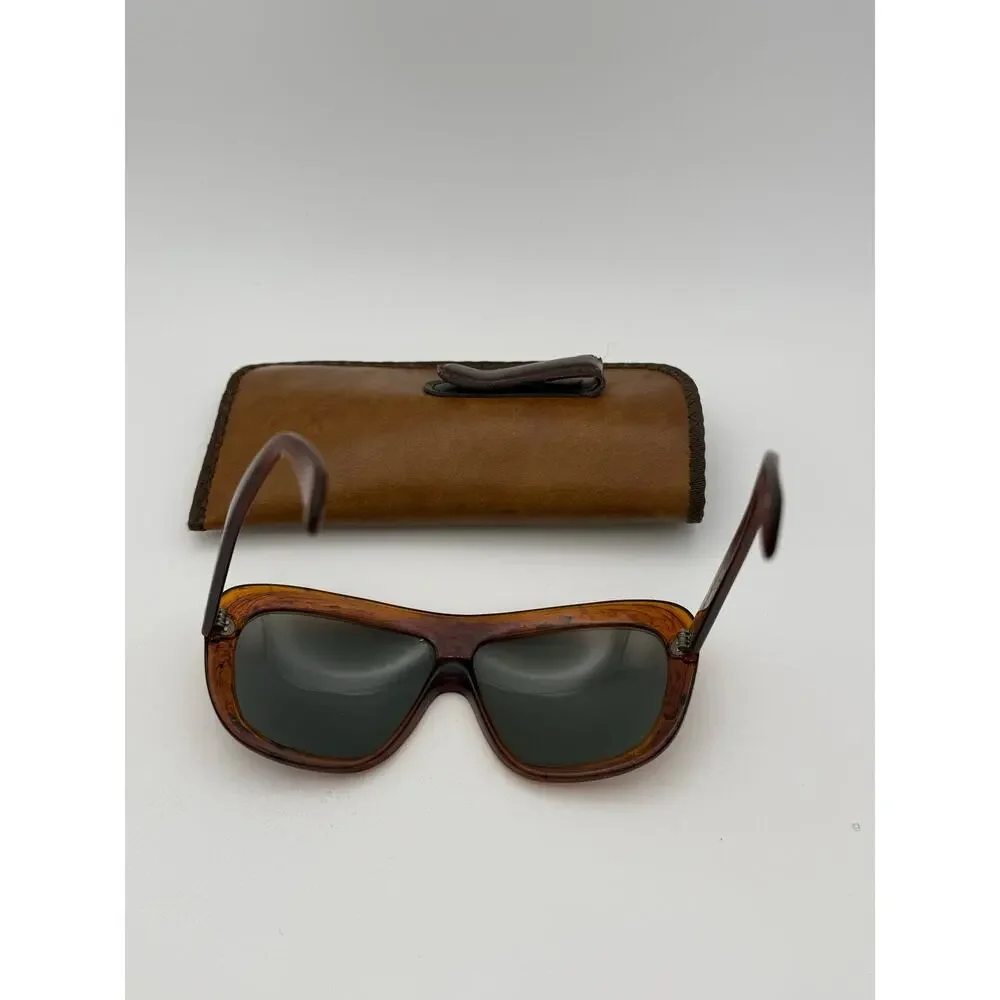 Vintage Cool-Ray Polaroid 310 Sun Gypsy Sunglasses w/ Case Classic Midcentury